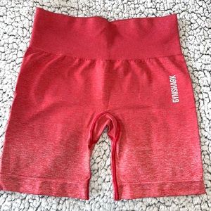 Gymshark Adapt Ombre Shorts Red